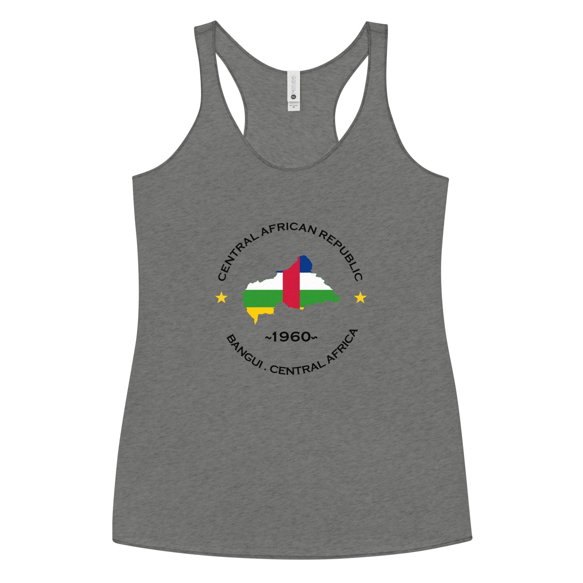 Central African Republic Women's Racerback Tank
